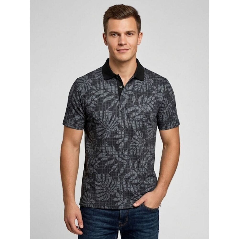 Tasso Elba Island Shirt Size M Black